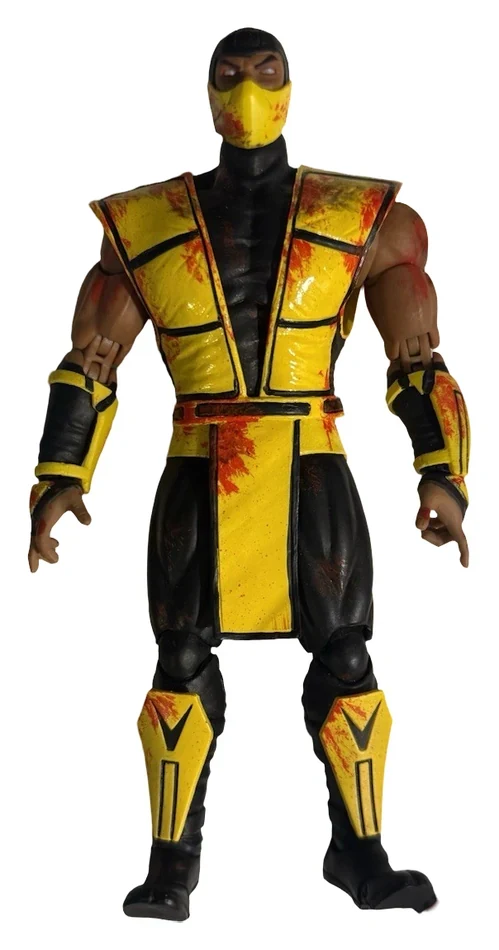 Figurine Klassic Scorpion Bloody (Special Edition) de Storm Collectibles, tenue éclaboussée de sang, photo d’un exemplaire en collection privée